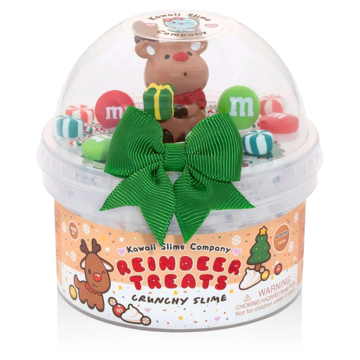 Kawaii Slime Company Sensory Toy Reindeer Treats Crunchy Slime | Kawaii Slime Company