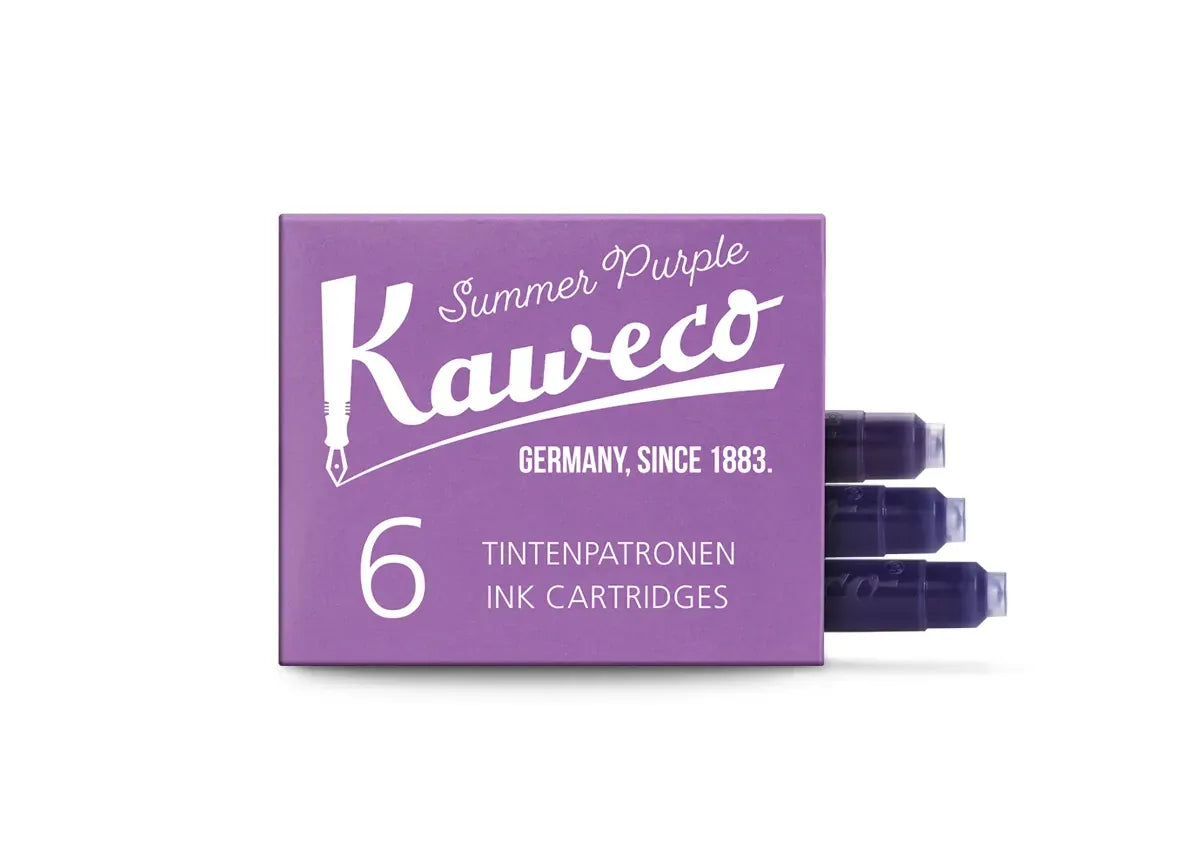 Kaweco Paper Kaweco Fountain Pen Ink Refills - 6 pack | Summer Purple