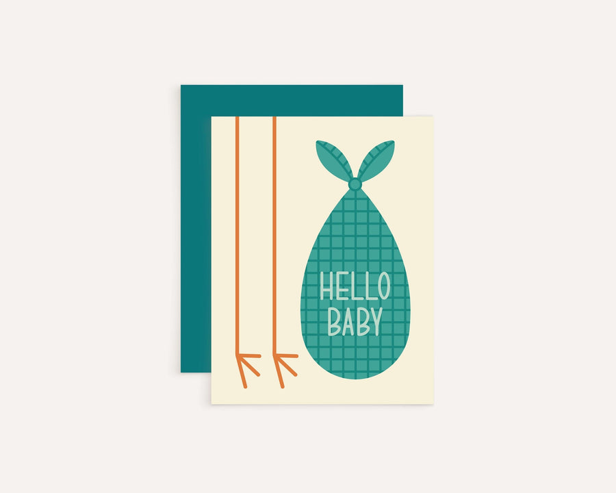 KGS Design Studio Card Hello Baby Card - Boy