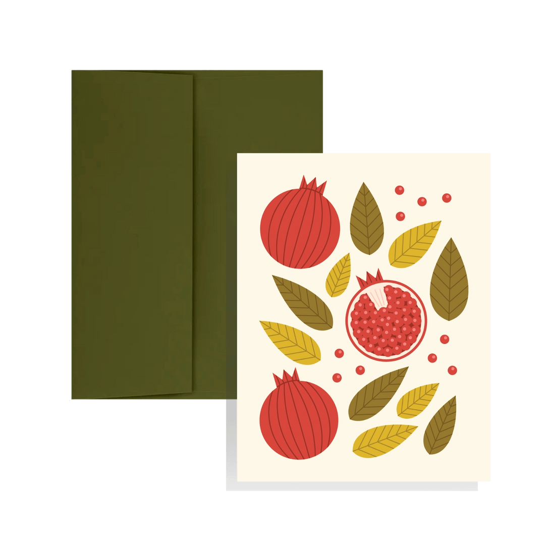 KGS Design Studio Pomegranate Card