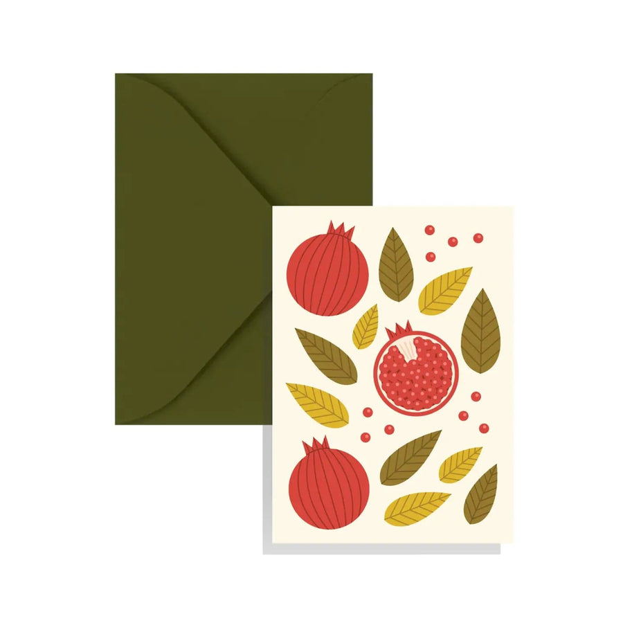 KGS Design Studio Pomegranate Enclosure Card