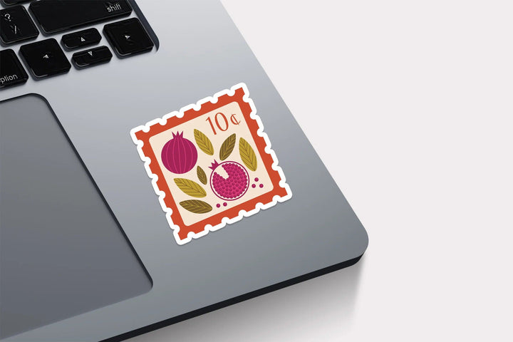 KGS Design Studio Sticker Pomegranate Stamp Sticker