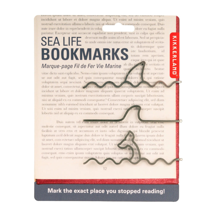 Kikkerland Bookmark Sea Life Bookmarks