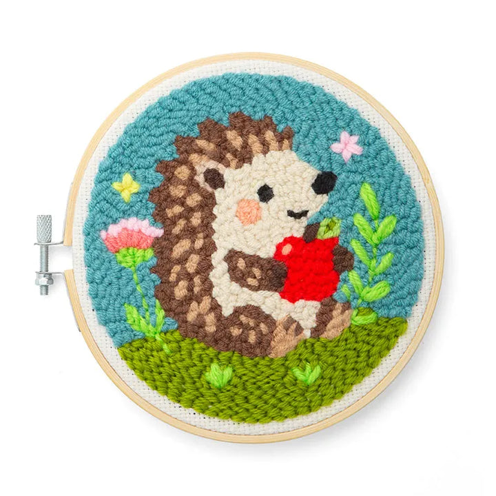 Kikkerland Gifts Hedgehog Punch Needle