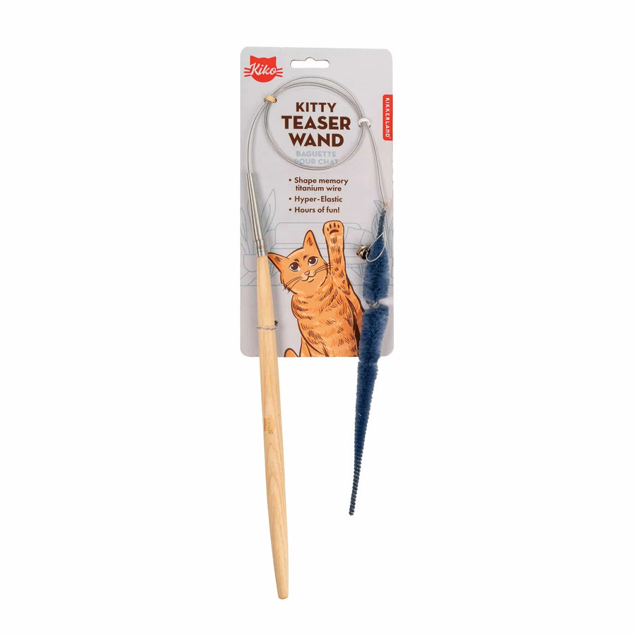 Kikkerland Gifts Kitty Teaser Wand