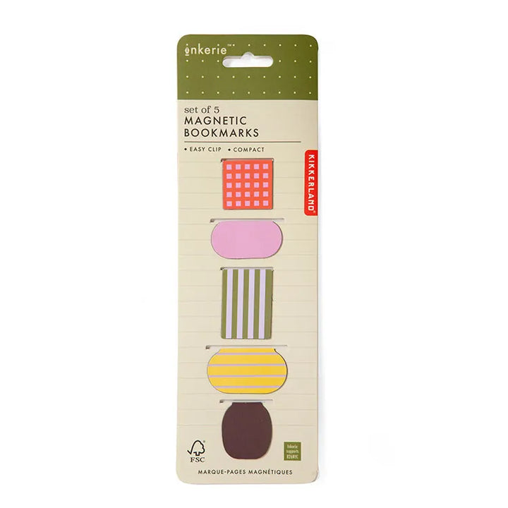 Kikkerland Gifts Magnetic Bookmarks