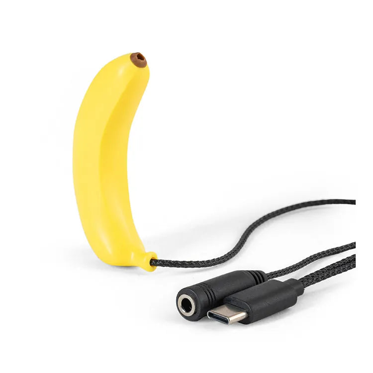 Kikkerland Gifts Mini Banana Microphone