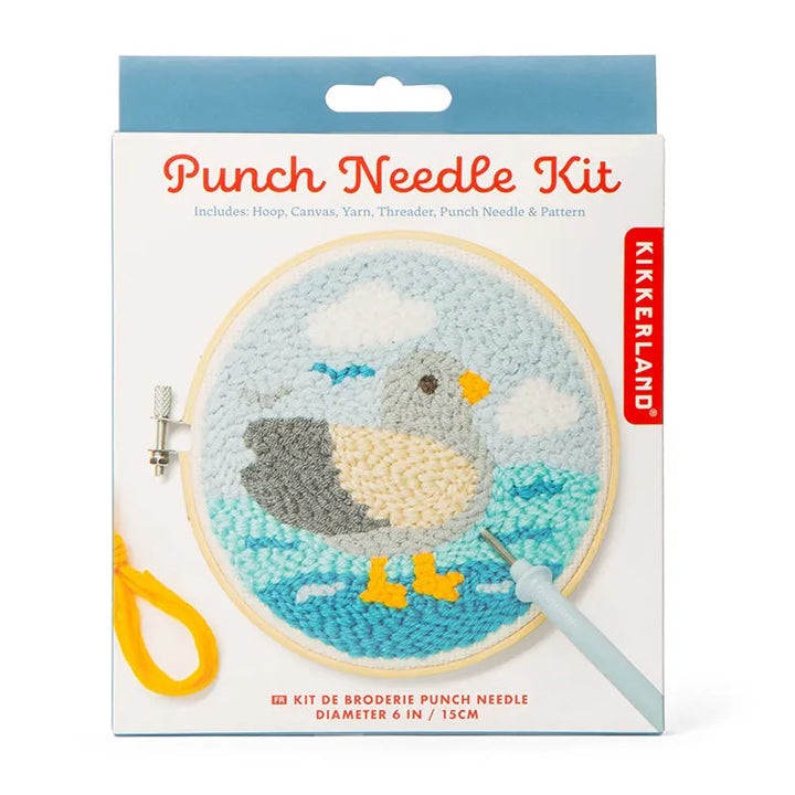 Kikkerland Gifts Pigeon Punch Needle