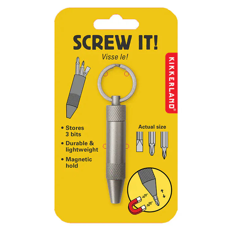 Kikkerland Gifts Screw It! Tool