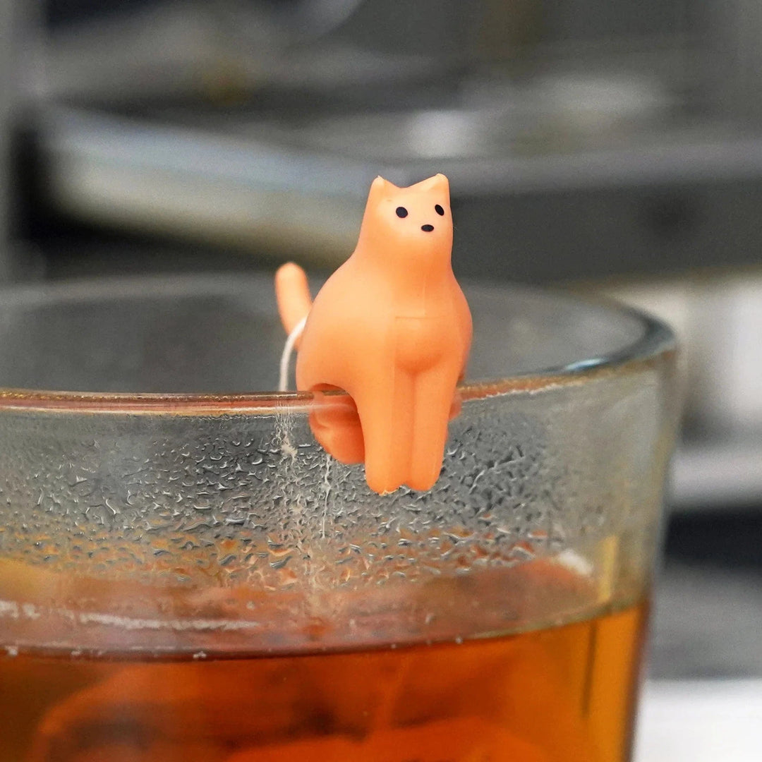 Kikkerland Home Cat Tea Bag Holders