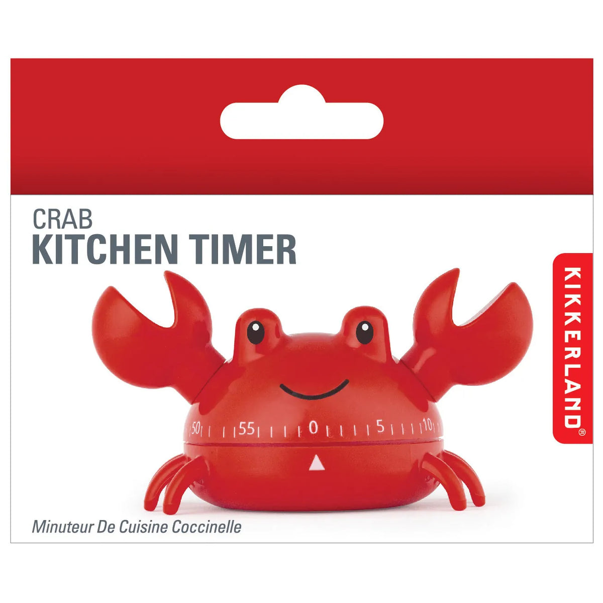 Kikkerland Home Crab Kitchen Timer
