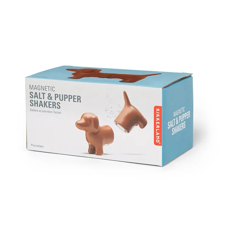 Kikkerland Home Salt and Pupper Shakers