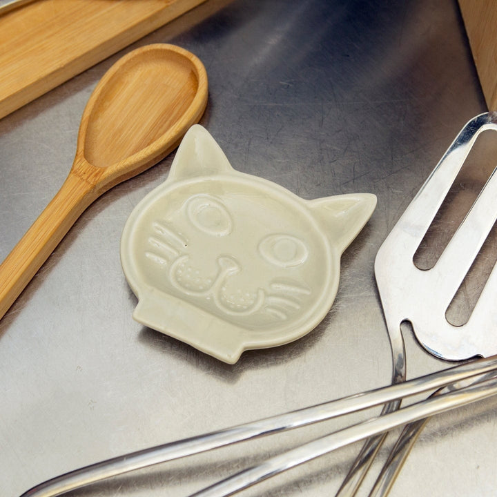 Kikkerland Kitchen Tools & Utensils Cat Spoon Rest