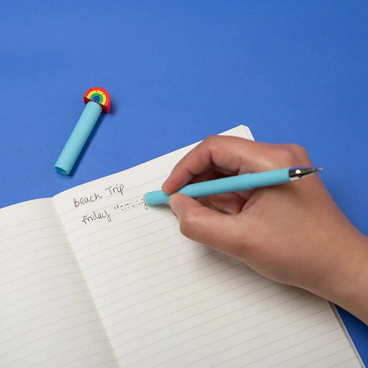 Kikkerland Paper Rainbow Erasable Gel Pens