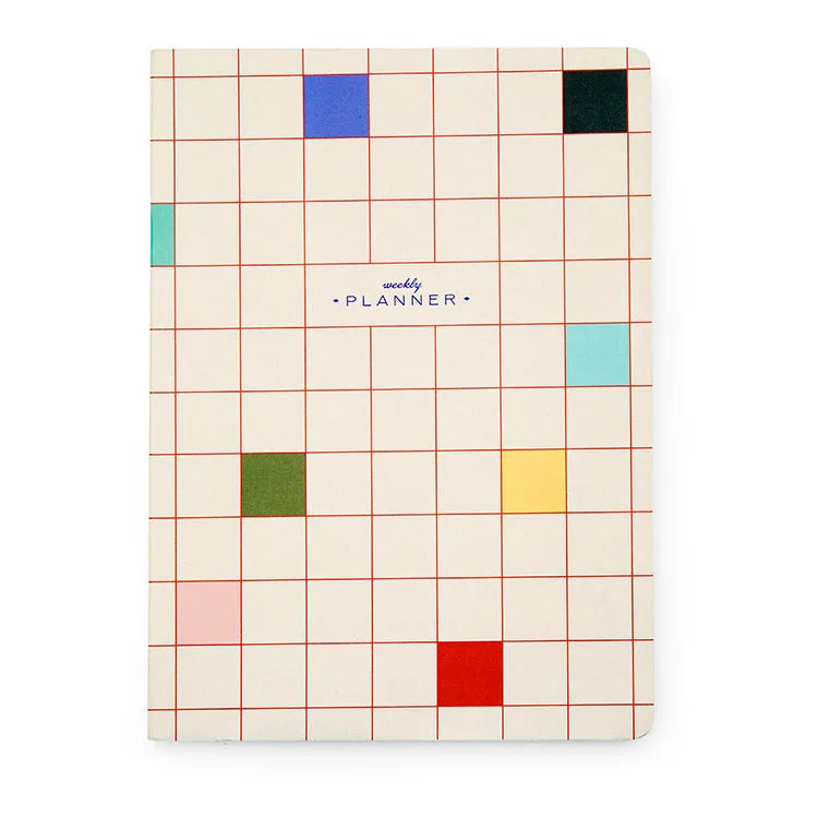 Kikkerland Paper Undated Weekly Planner