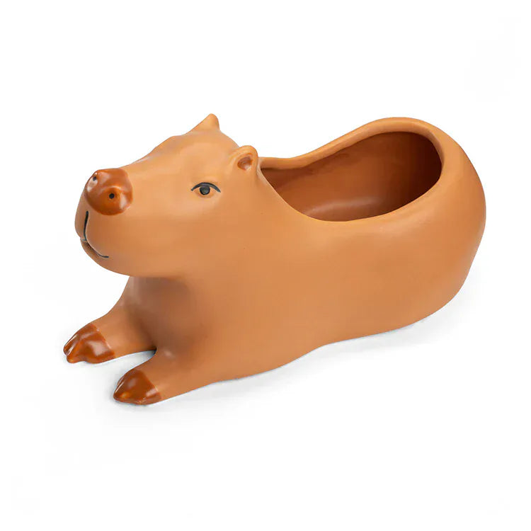 Kikkerland Plants Cappy the Capybara Planter Large