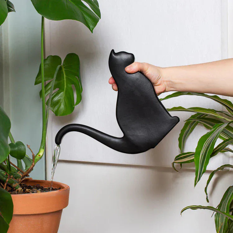 Kikkerland Plants Cat Watering Can