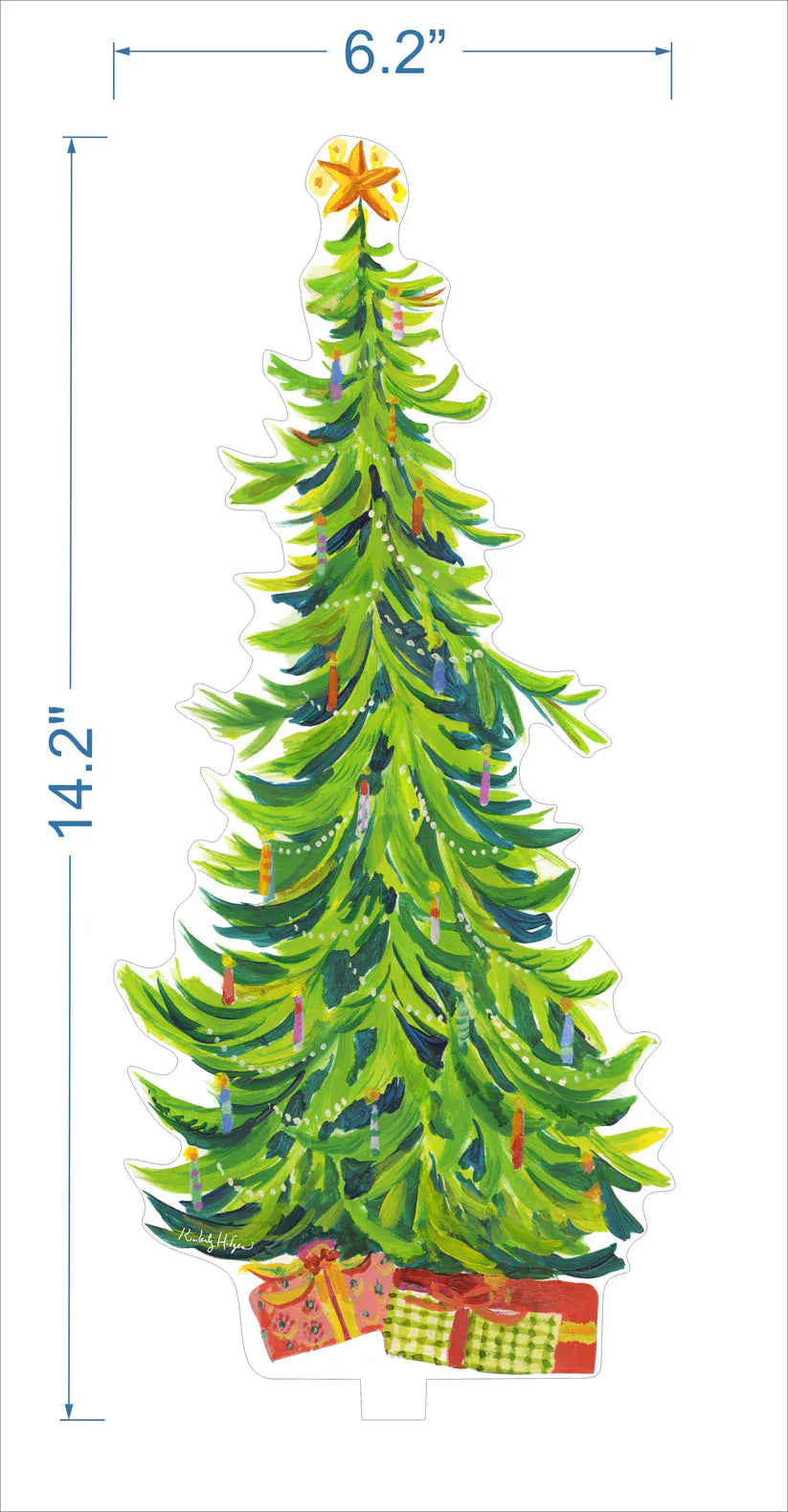 Kimberly Hodges Art and Design Home Brewer Spruce Large Acrylic Flower