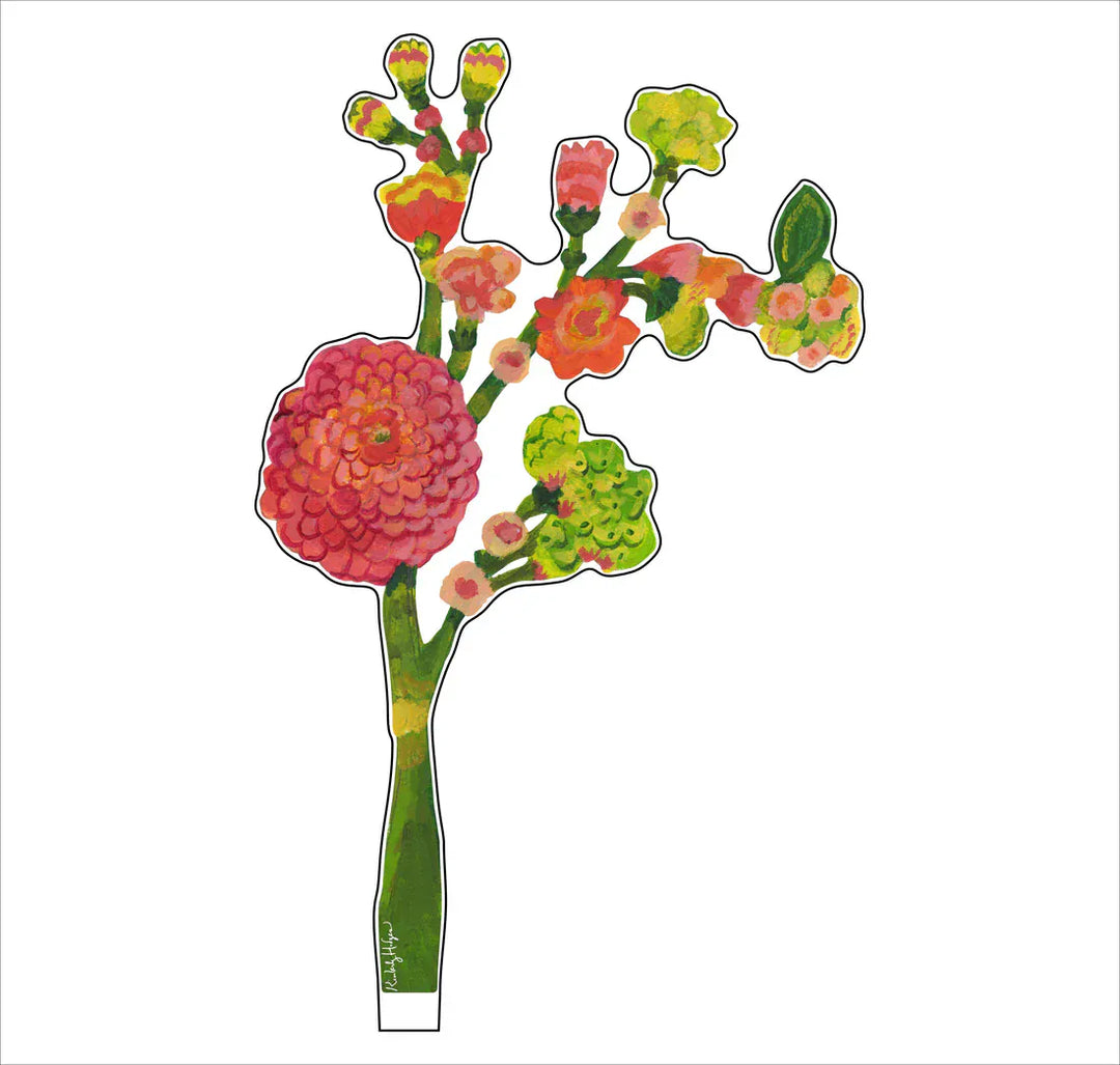 Kimberly Hodges Art and Design Home Dahlia Blossoms Large Acrylic Flower