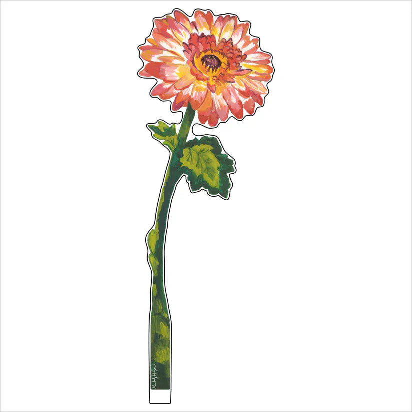 Kimberly Hodges Art and Design Home Gerbera Daisy Large Acrylic Flower