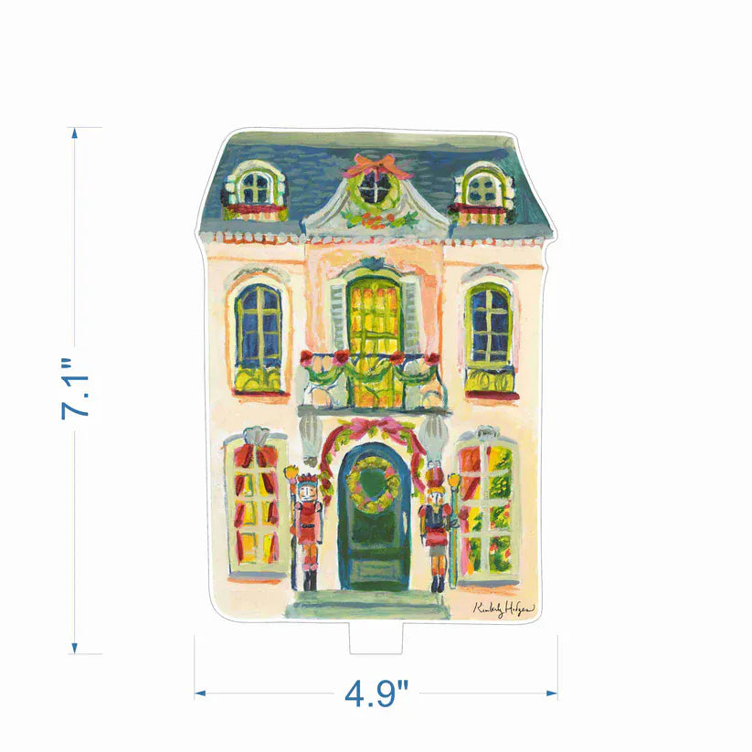 Kimberly Hodges Art and Design Home Nutcracker Acrylic House