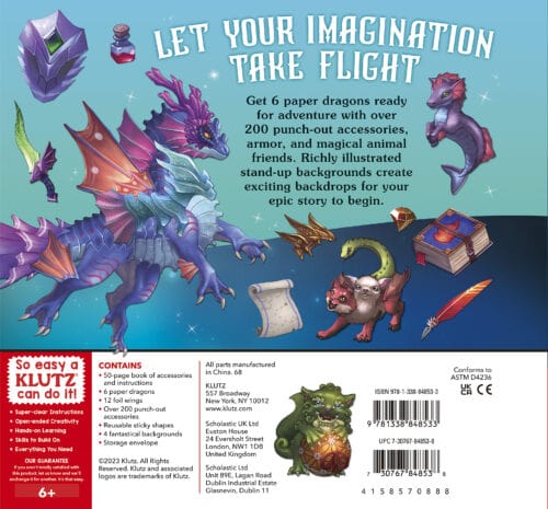 Klutz Activity Kit Klutz: The Marvelous Book of Magical Dragons