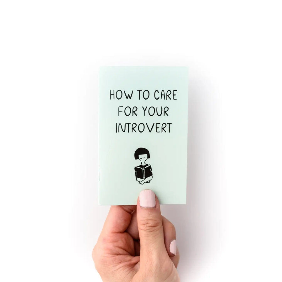 Kwohtations Cards Book How to Care for Your Introvert Zine