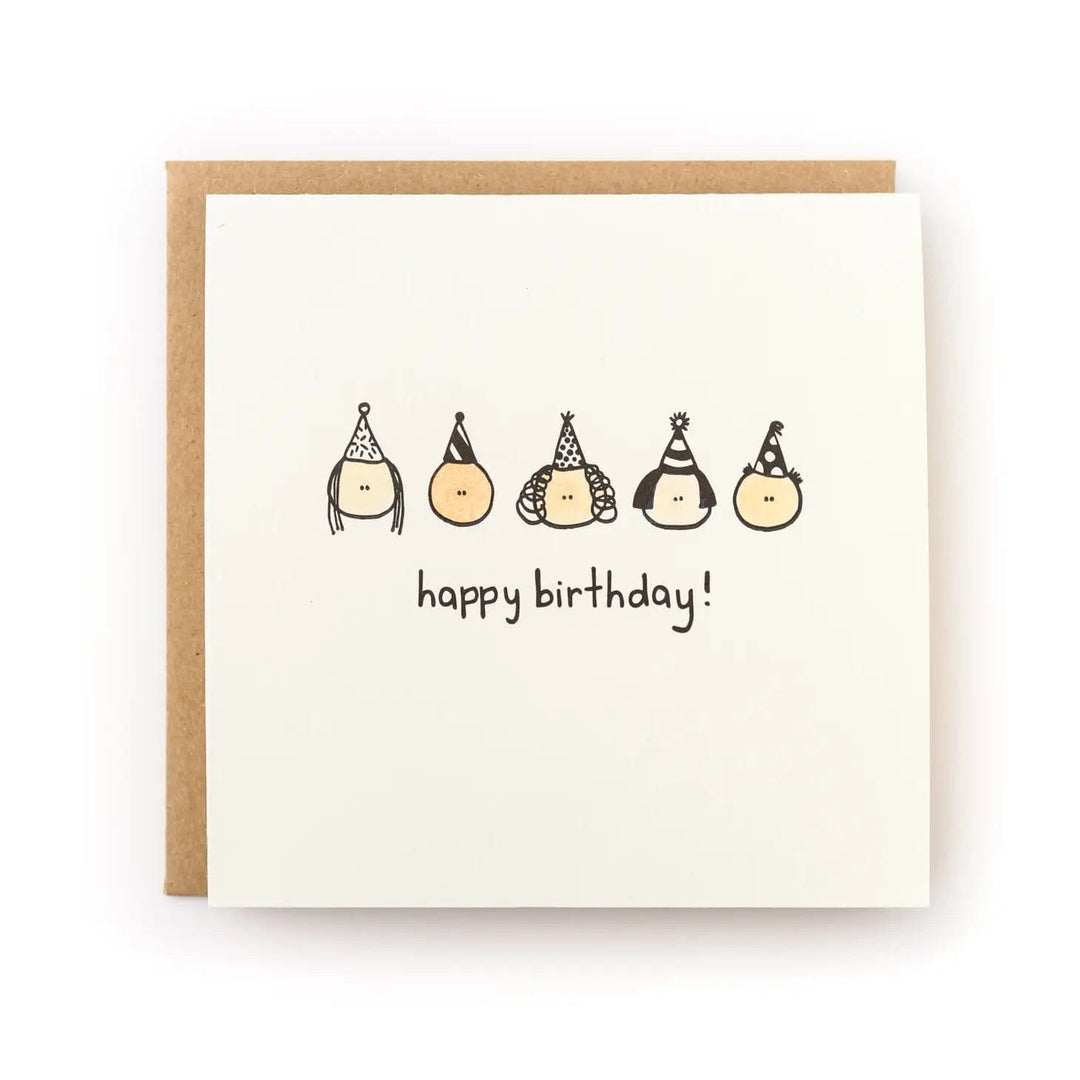 Kwohtations Cards Card Party Hat Birthday Card