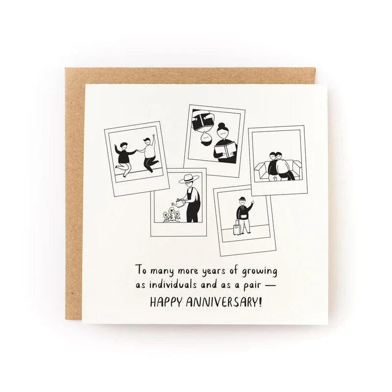 Kwohtations Cards Cards Anniversary Polaroids Letterpress Card