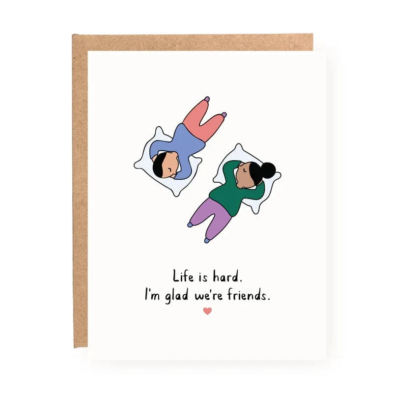 Kwohtations Cards Cards I'm Glad We're Friends Card