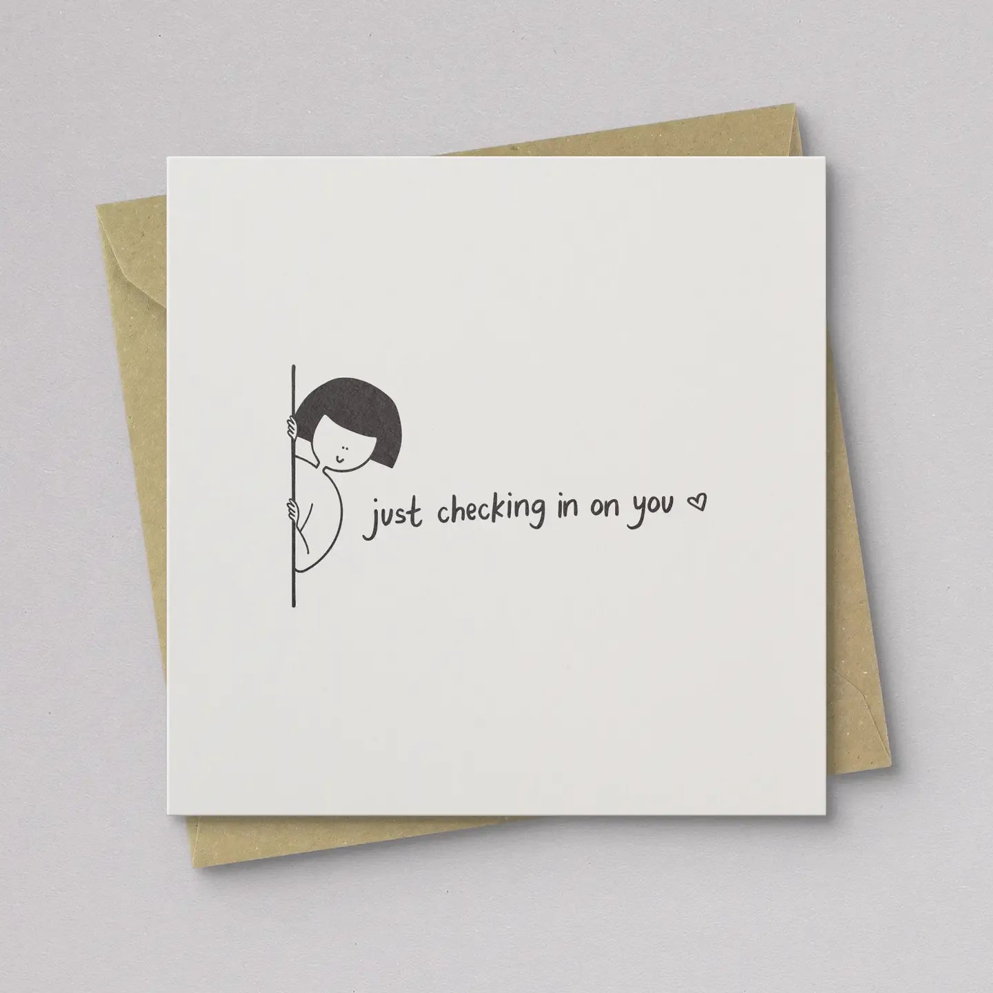 Kwohtations Cards Cards Just Checking In on You Friendship Card