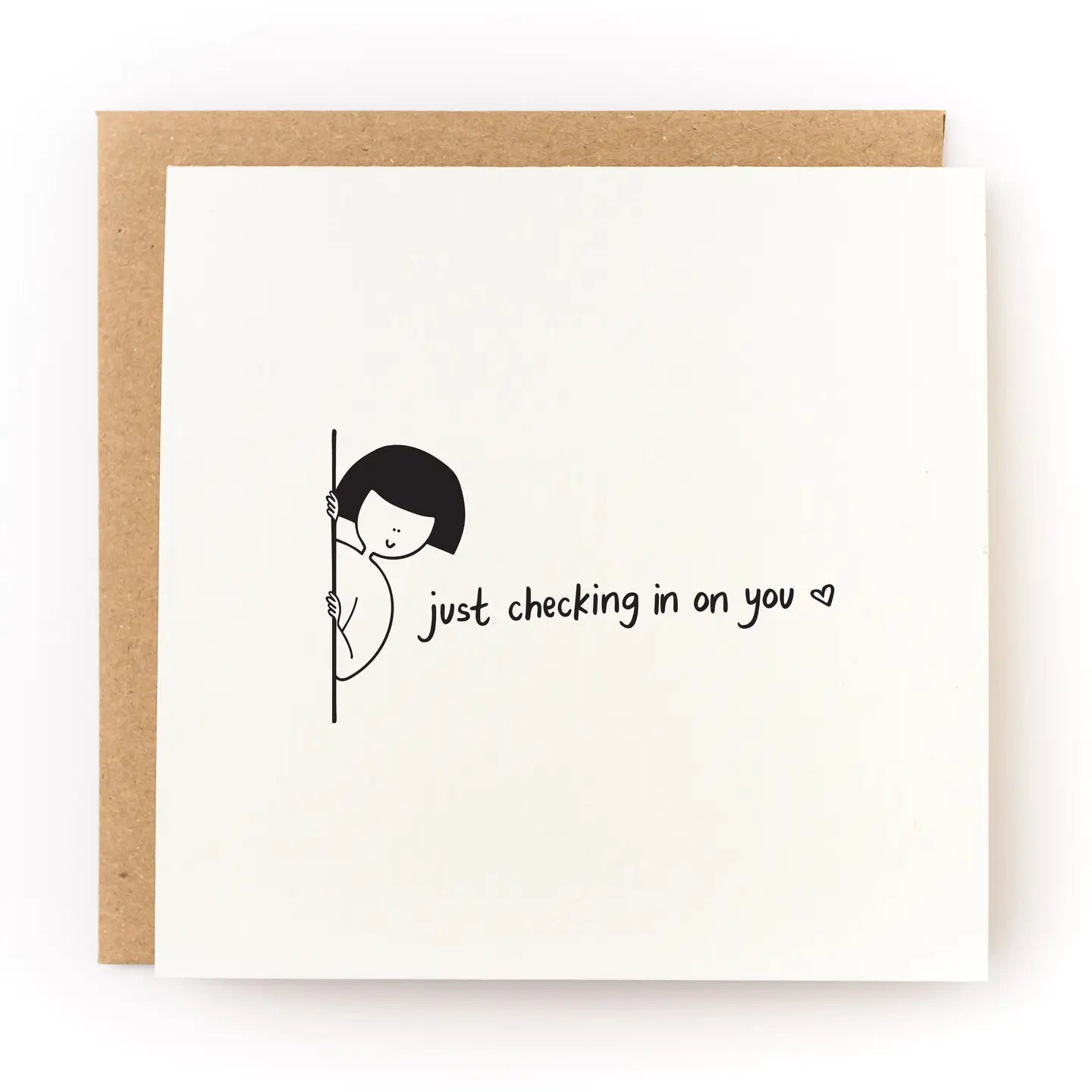 Kwohtations Cards Cards Just Checking In on You Friendship Card