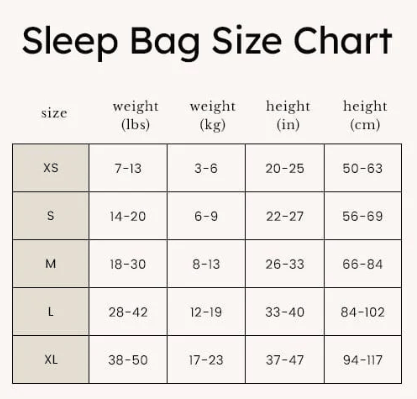 Kyte Baby Baby Sleep Bag in Loch