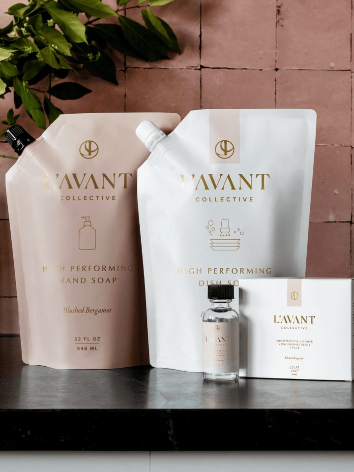 L'AVANT Collective Gifts Hand Soap Refill Pouch Blushed Bergamot