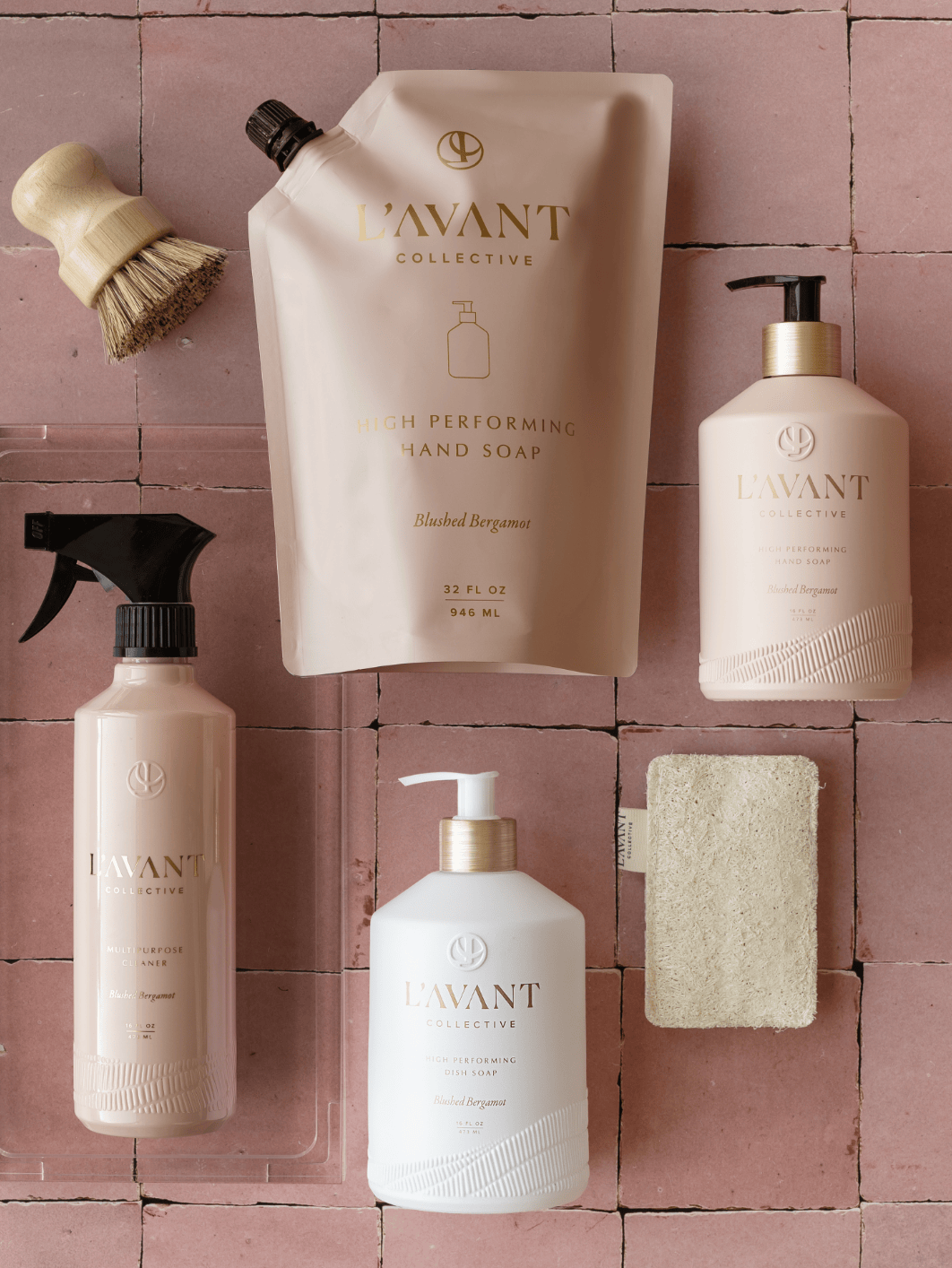 L'AVANT Collective Gifts Hand Soap Refill Pouch Blushed Bergamot