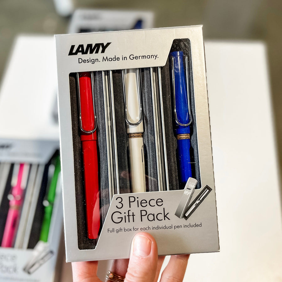 Lamy Fountain Pen LAMY 3-Piece Gift Set Safari Fountain & Rollerball Pens