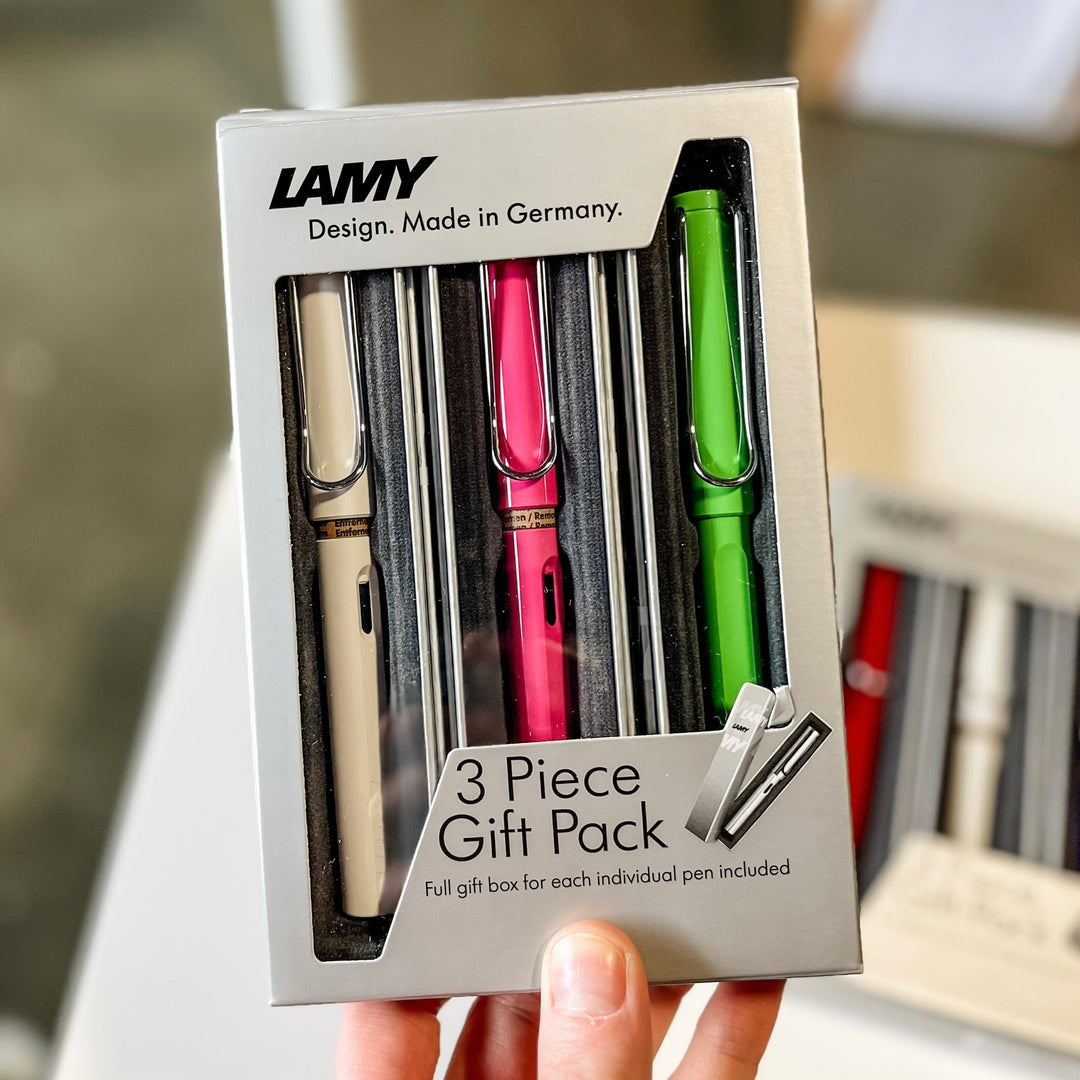 Lamy Fountain Pen LAMY 3-Piece Gift Set Safari Fountain & Rollerball Pens