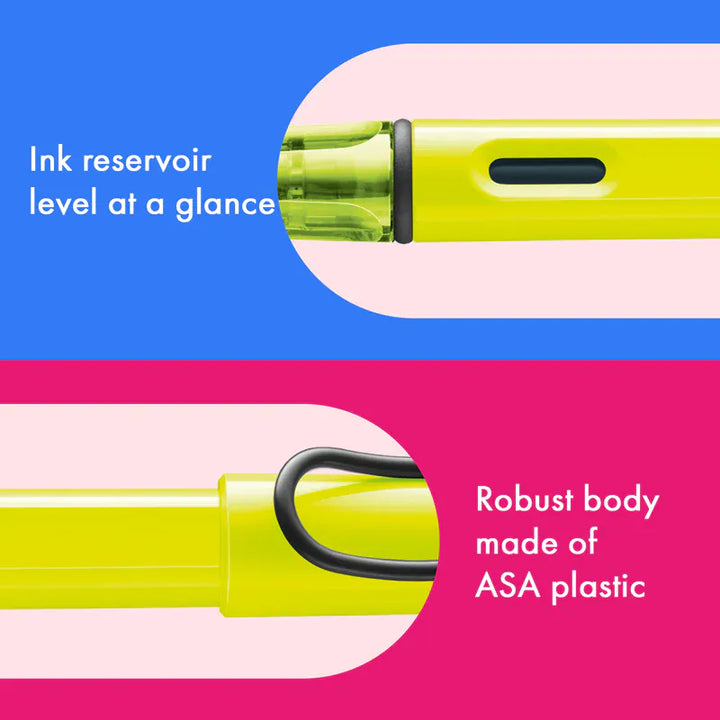 Lamy Paper LAMY Safari Fountain Pen - Neon Yellow