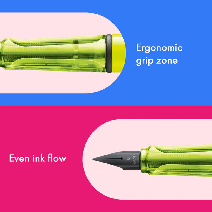 Lamy Paper LAMY Safari Fountain Pen - Neon Yellow