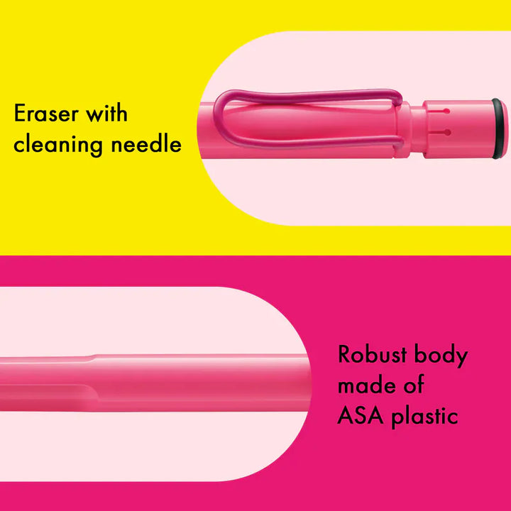 Lamy Paper LAMY Safari Mechanical Pencil - Neon Pink