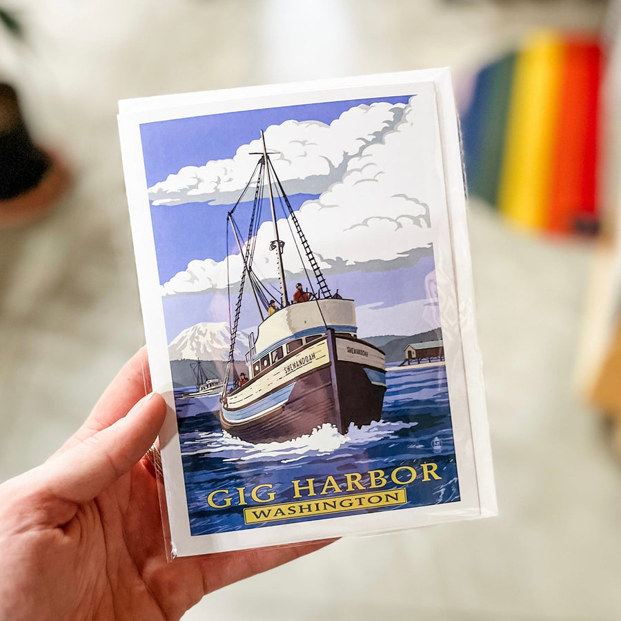 Lantern Press Card Gig Harbor Shenandoah Notecard