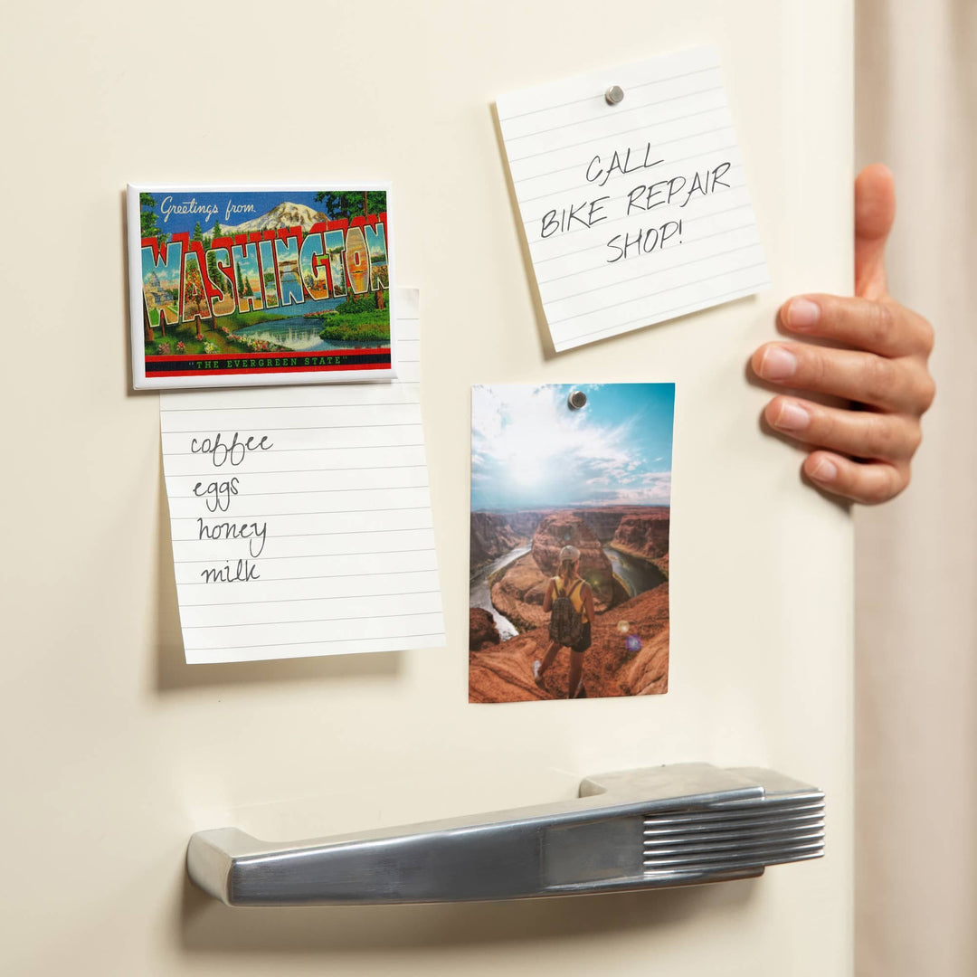 Lantern Press Gifts Magnet Greetings from Washington Evergreen State
