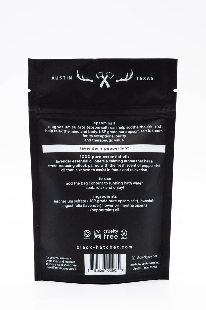 Latika Beauty Gifts Black Hatchet - Relax Bath Soak