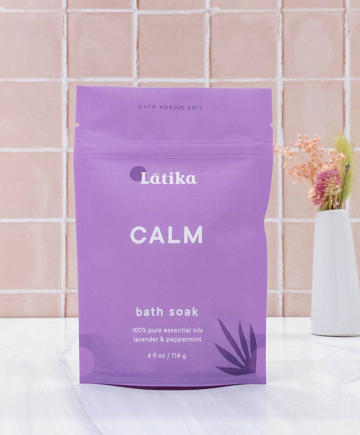 Latika Beauty Gifts Calm – Lavender Mint Epsom Salt Soak