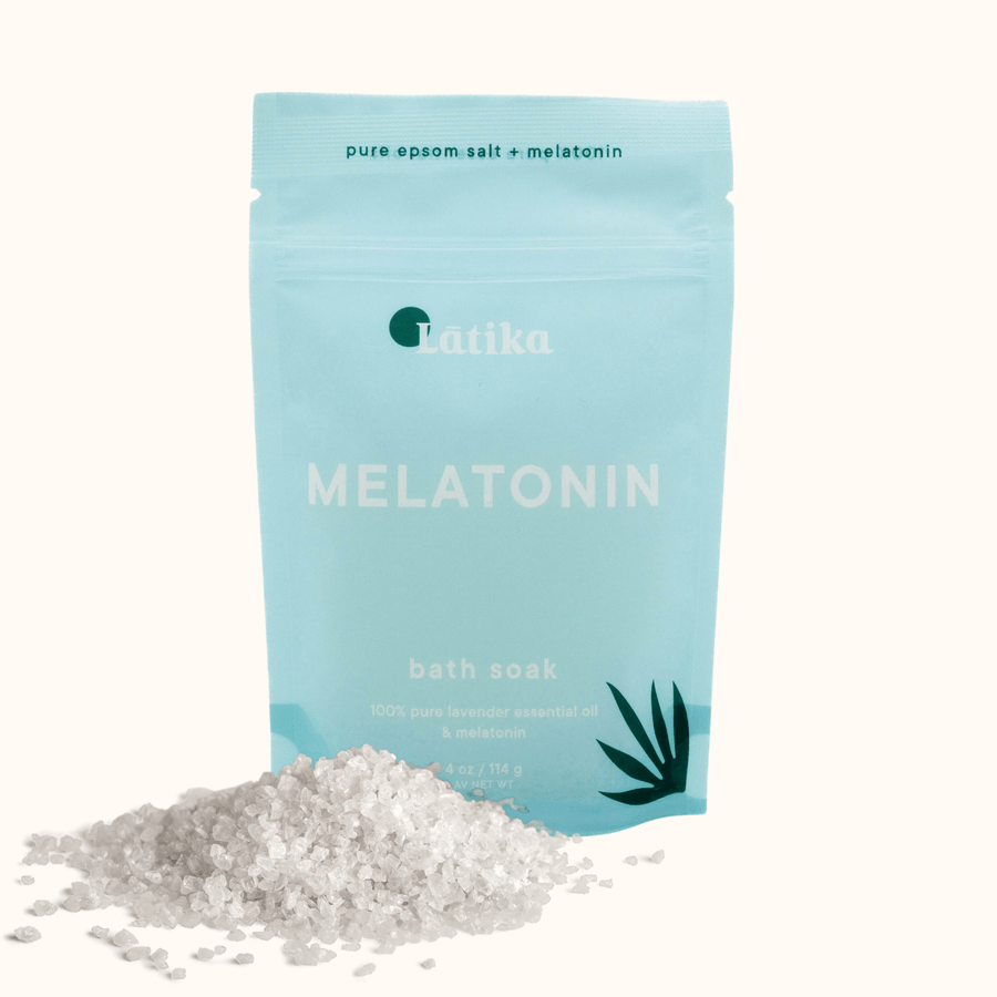 Latika Beauty Gifts Cozy Christmas Melatonin Bath Soak – Sleep Assist