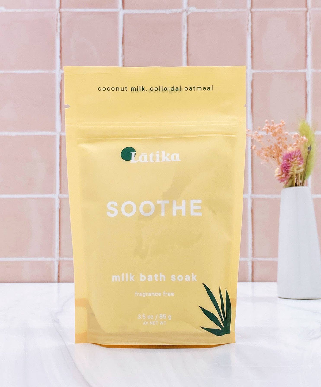 Latika Beauty Gifts Fall Vegan Milk Bath Soak – Fragrance-Free