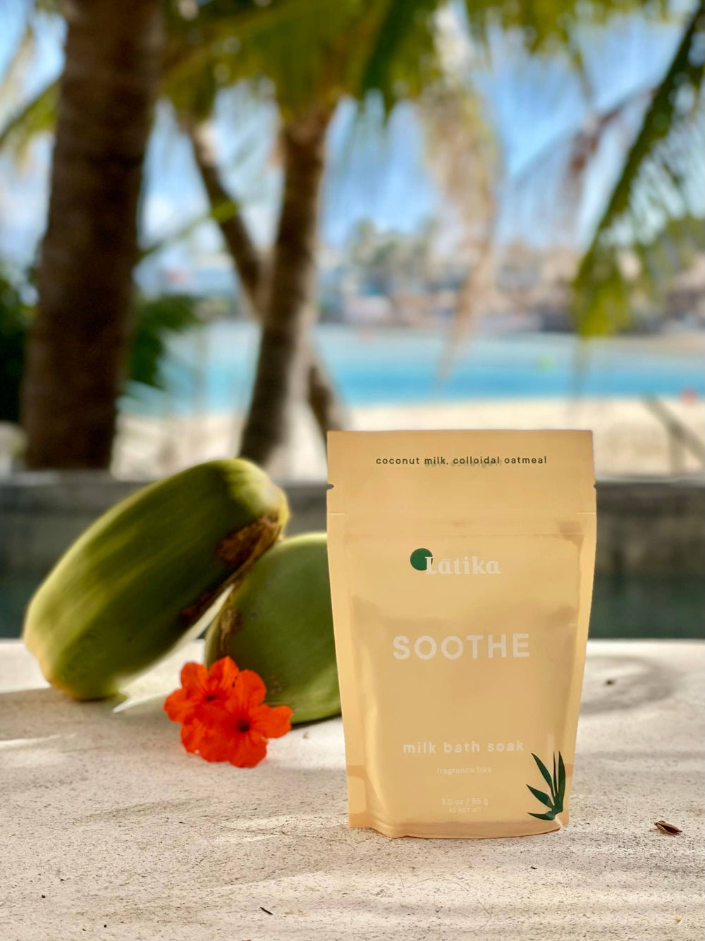 Latika Beauty Gifts Fall Vegan Milk Bath Soak – Fragrance-Free