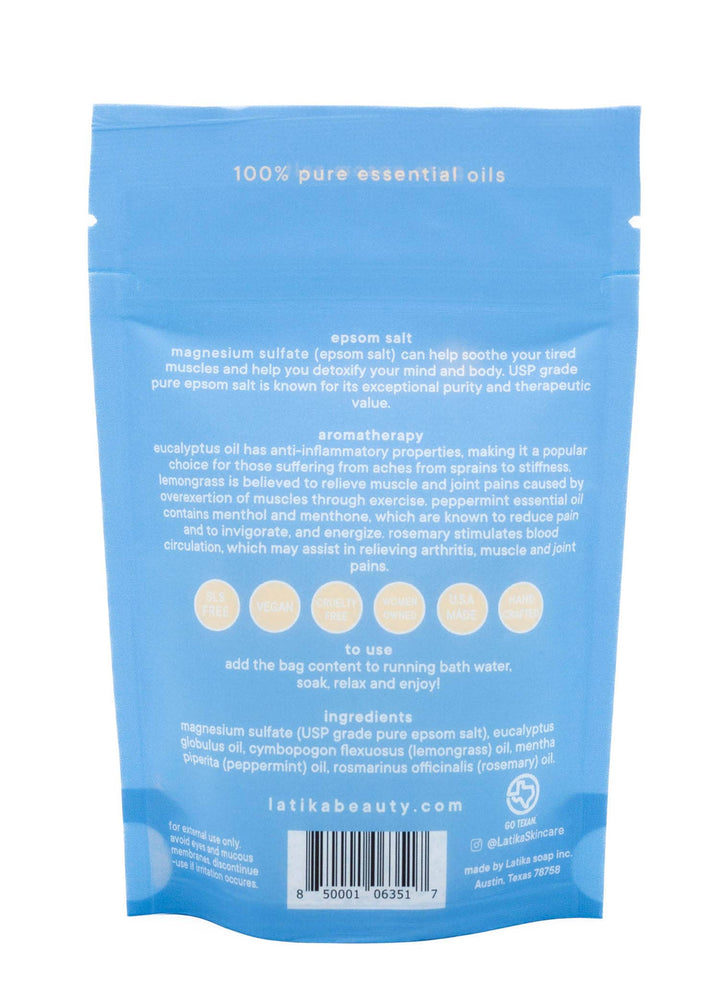 Latika Beauty Gifts Muscle Epsom Bath Soak