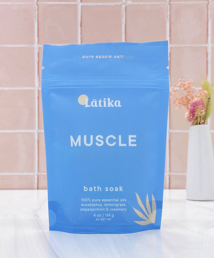 Latika Beauty Gifts Muscle Epsom Bath Soak