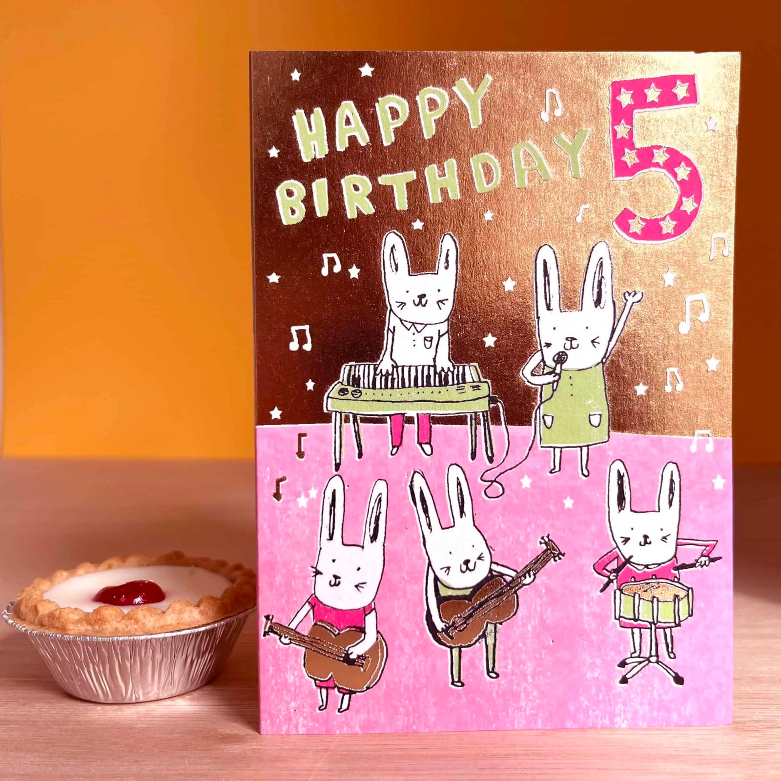 Laura Skilbeck Cards Five Today Birthday Card